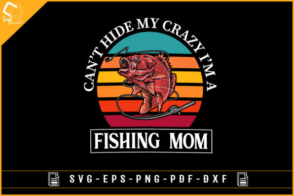 Design for Fishing Mom Mother's Day Embroidery Review