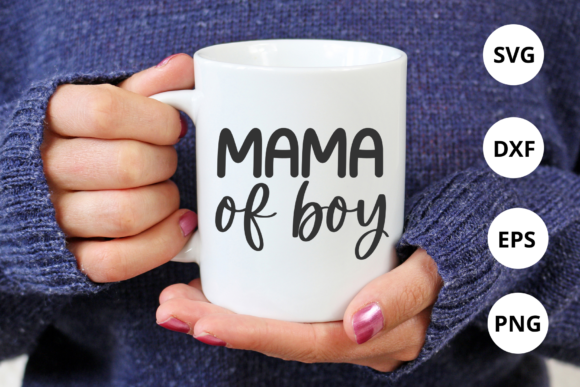 Mama of Boy Svg for Silhouette Design Review