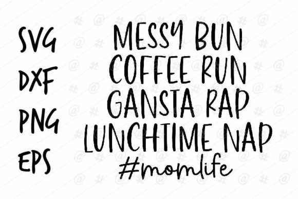 Mom Life 02 SVG – A Versatile Graphic Design Asset for Crafts