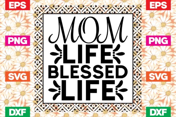 Mother's Day SVG Design for Crafts and Graphics