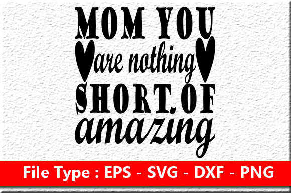 Mother's Day SVG Design for Crafts and Graphics
