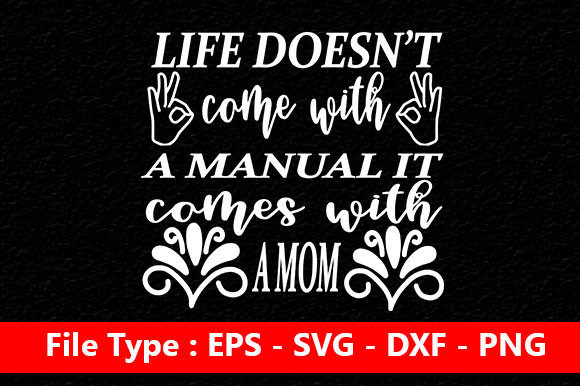Mother's Day SVG Design for Crafts and Graphics