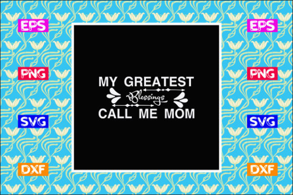 Mother's Day SVG Design for Crafts and Graphics