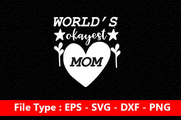Mother’s Day SVG Design for Crafts and Graphics