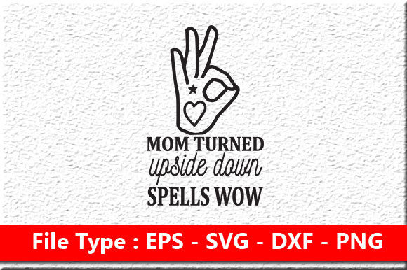 Mother’s Day SVG Design for Crafts and Graphics