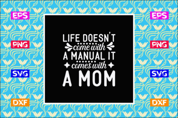 Mother’s Day SVG Design for Crafts and Graphics